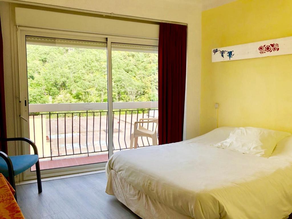 אמלי-לה-באינס-פללדה Hotel Des Bains Et Des Gorges מראה חיצוני תמונה