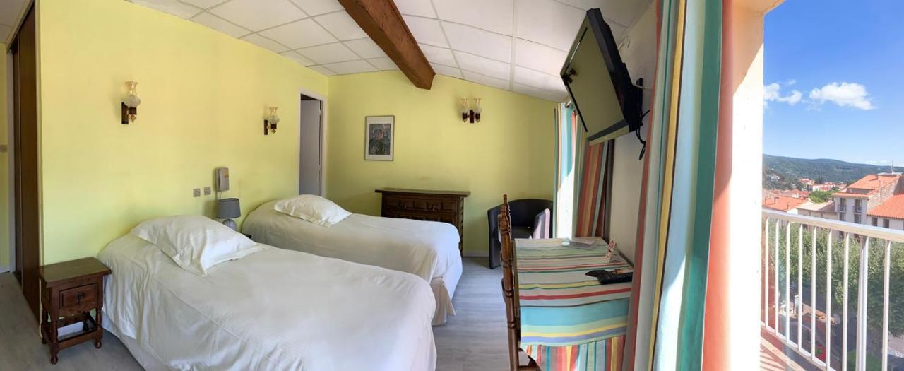 אמלי-לה-באינס-פללדה Hotel Des Bains Et Des Gorges מראה חיצוני תמונה